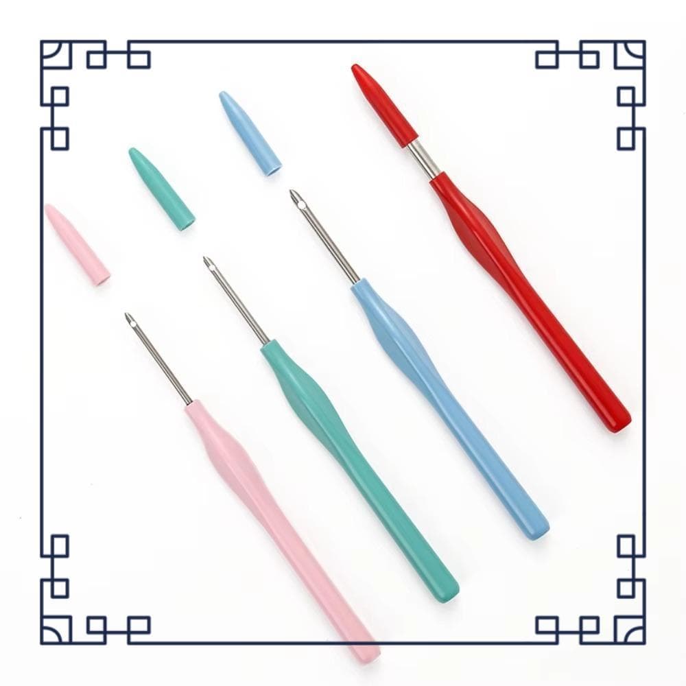 1/4Pcs Caneta Mágica Para Bordado , Ferramentas Ajustáveis Ponto Cruz , Kit De Agulha