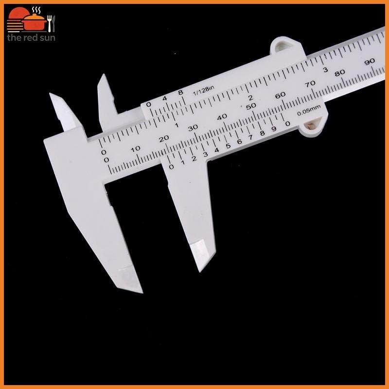 TSBR 6 Polegada 150mm Régua De Plástico Medidor Deslizante Vernier Caliper Ferramenta De Medição De Jóias .