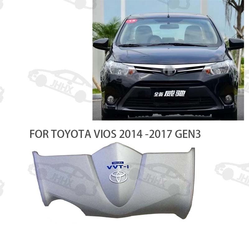 VIOS VIOS 2014 2015 2016 2017 Tampa do motor Tampa contra poeira Tampa superior da guarnição Placa de cobertura do motor