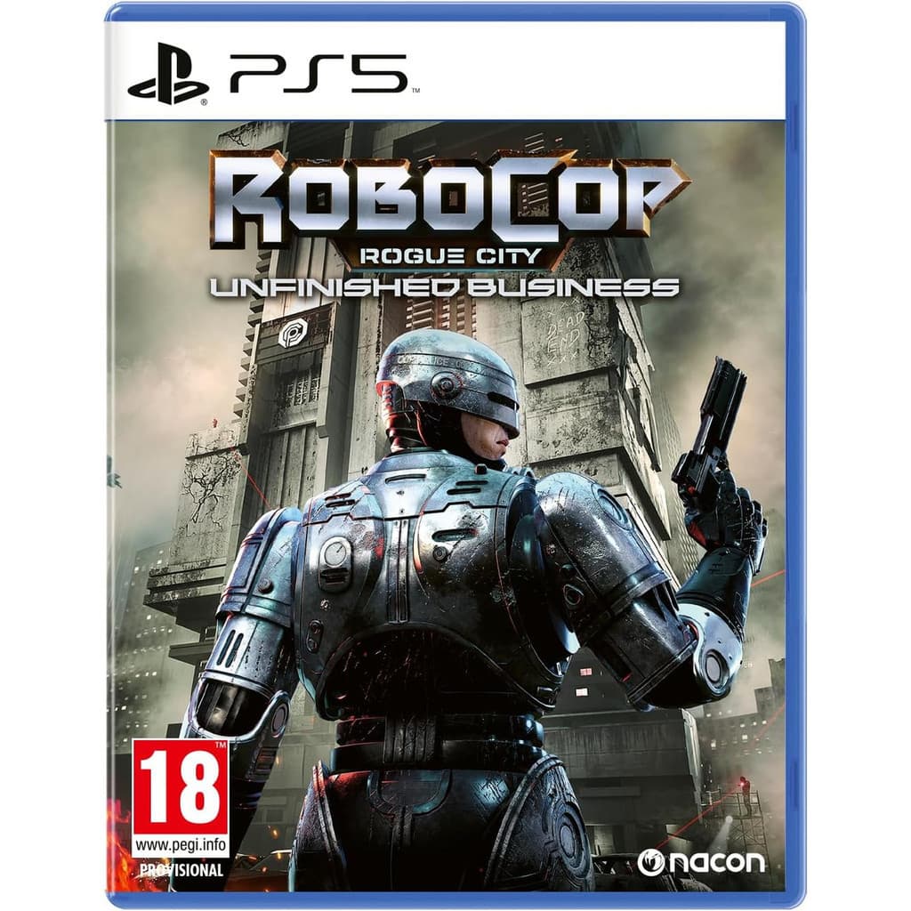 Robocop: Rogue City - Unfinished Business - Ps5 Mídia Física Lacrado