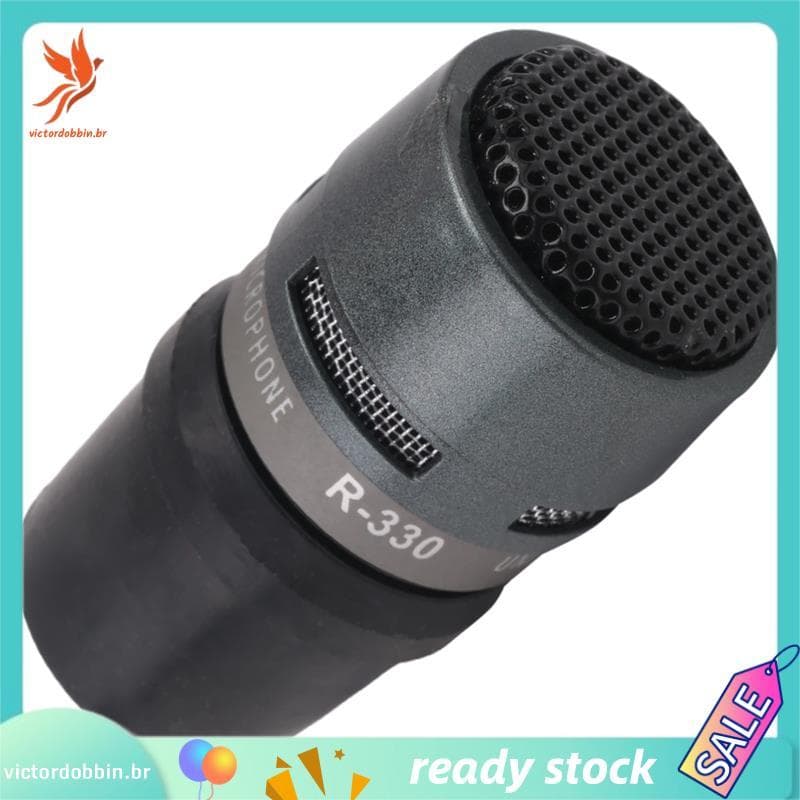 [victordobbin.br] Núcleo De Substituição De Cápsulas De Microfone Dinâmico 330 Para Acessórios KTV De Cápsula 58A Sem Fi