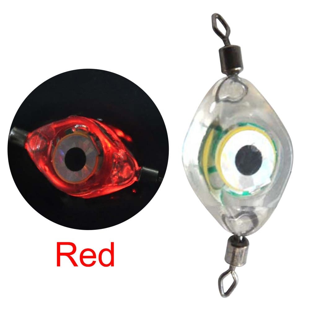 Luz De Atração De Peixes À Prova D'água LED Sensor Em Forma De Olho Para Paisagem Subaquática