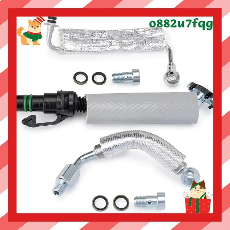 Tubo De Mangueira De Alimentação De Óleo E Conjunto De Drenagem De Retorno Turbo (1) Kit Para Cruze 13-2019 55568031 555