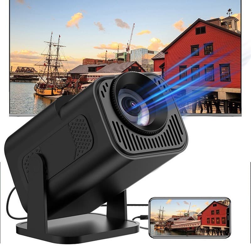 2026 Máquina de barril de baixo preço Y1S Projetor doméstico Mini miniatura para casa LED Projetor de telefone móvel