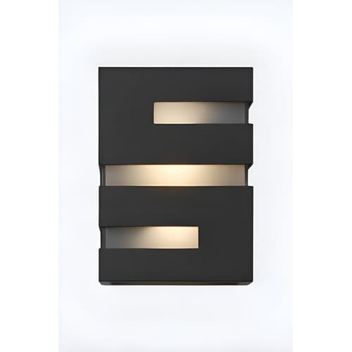 Kit 04  Arandela Massuia Frisada Parede Muro Com Led