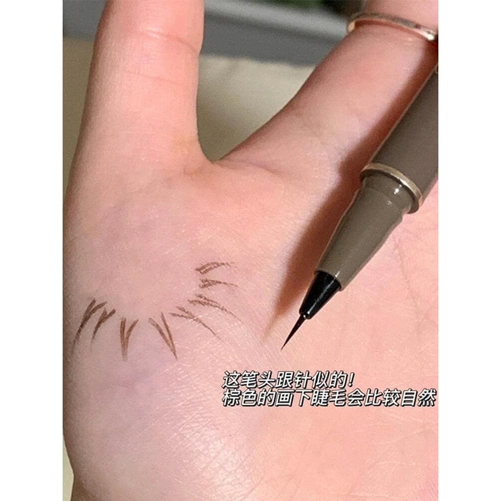 Influencer Caneta de Gel delineadora ultrafina recomendada de venda quente, secagem rápida, resistente ao suor, não é fá