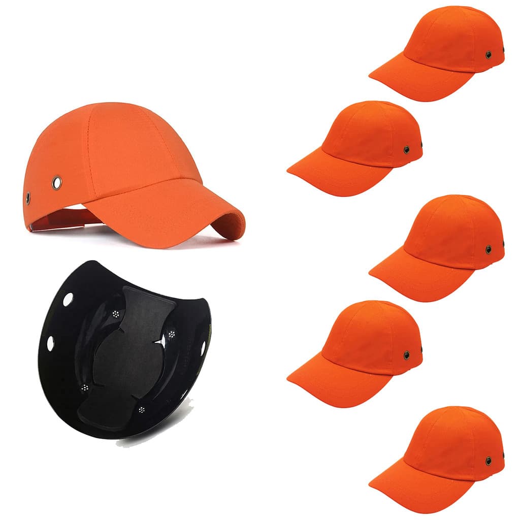 Bone com Capacete EPI Kit 5 Uni Obra Construcao Seguranca Trabalho Oficina Reparo Casquete Resistente Eficiente Protecao
