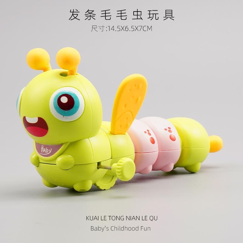 Crianças relógio brinquedos Caterpillar bebê educacional abelha Worm relógio retrátil torção diversão aprendizagem raste
