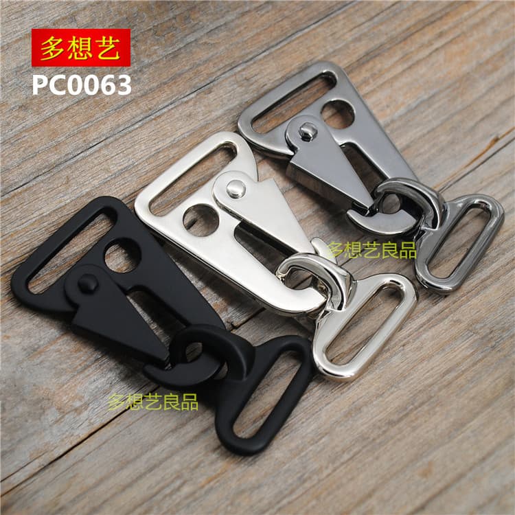 Mais arte 2.5cm Metal gancho fivela Olecranon gancho multifuncional chave gancho fivela Webbing rápido fivela do