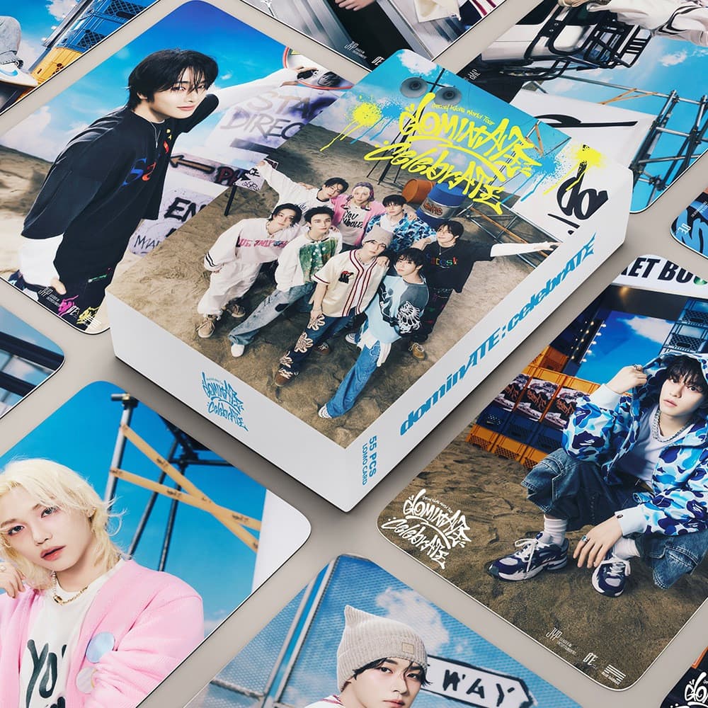 KPOP Cartões Fotográficos STRAYKIDS Dominados : Celebrar Ceremonia 2025 KARMA Domin ATE LOMO Cartão De Coleção