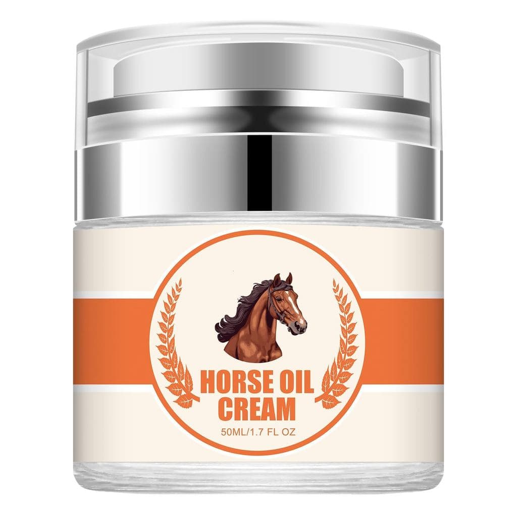 Hidratante Facial Grospe, Óleo de Cavalo com Vitamina E, Hidratante Facial Nutritivo e Hidratante para Pés, Joelhos, Cot