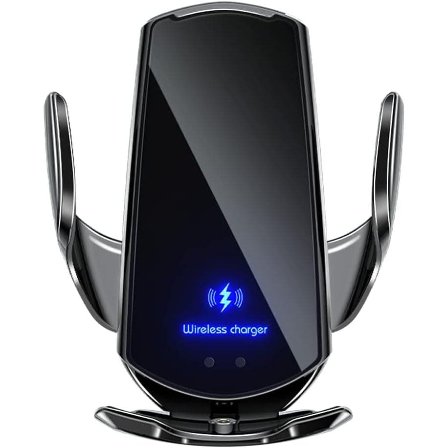 Carregador Sem Fio para Celular com Sensor Inteligente Q3, Carregamento Rápido Qi de 15W, Suporte Automático para Carro,