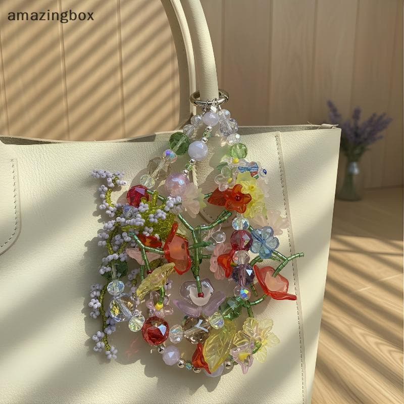 Corrente De Telefone Frisada Verão Colorido Cordão Decorativo Para Saco Chave Do Carro Pingente Fone De Ouvido Caso Aces