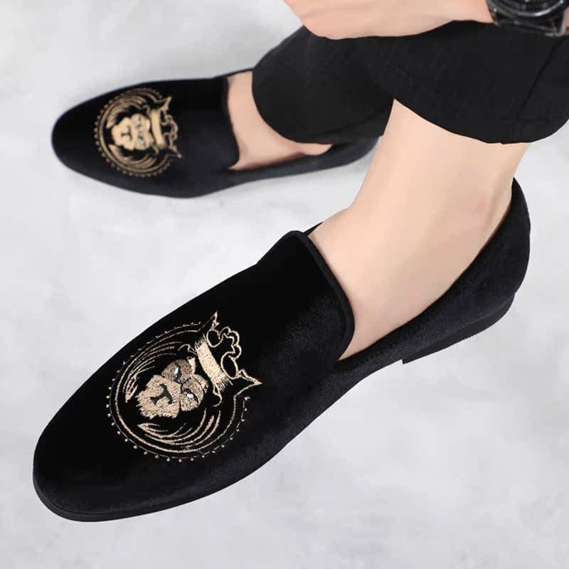 Moda na moda ervilhas preguiçosas deslizamento-em sapatos de couro masculino confortável camurça coreano mocassins casua