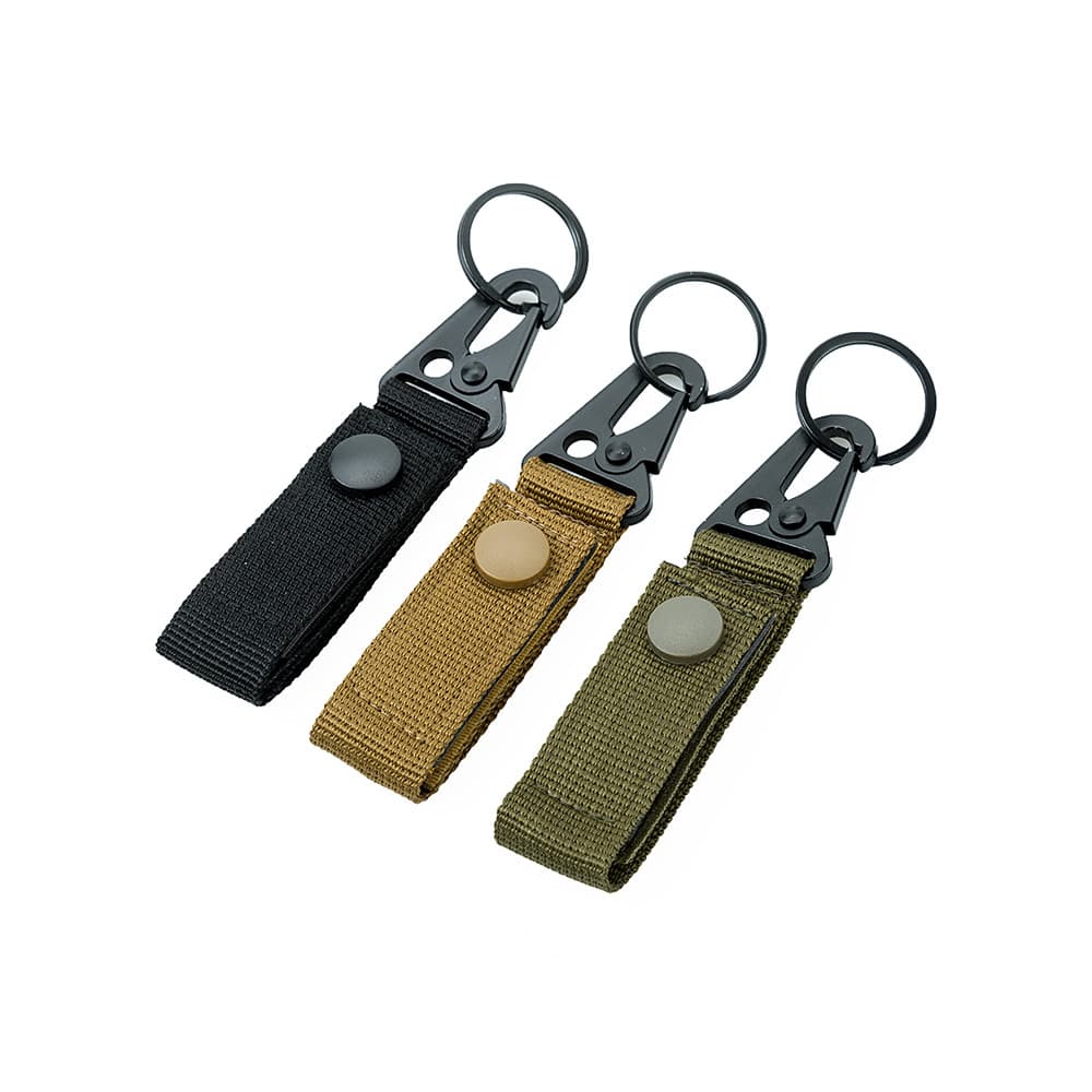 Nylon Webbing bico fivela ao ar livre equipamento tático garrafa de água fivela chaveiro bico mochila gancho cinto mosqu