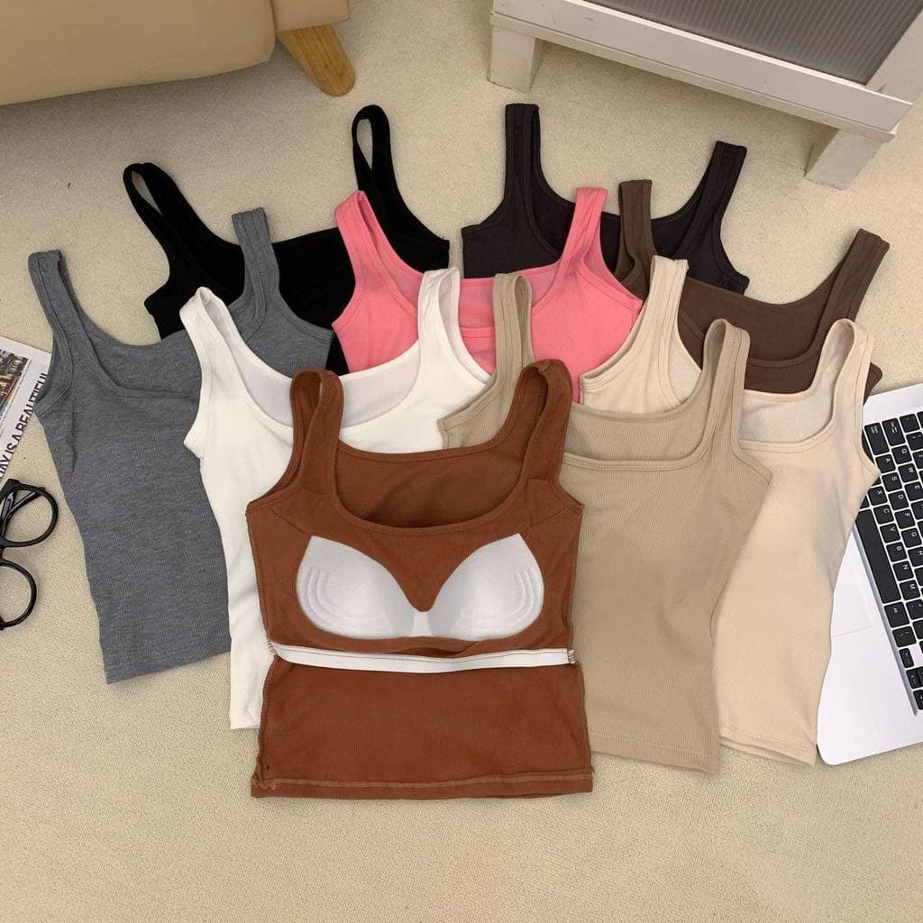 Cor sólida pescoço quadrado Halter rosqueado curto Design camisola feminina 2024 outono primavera estilo All-Match sem m