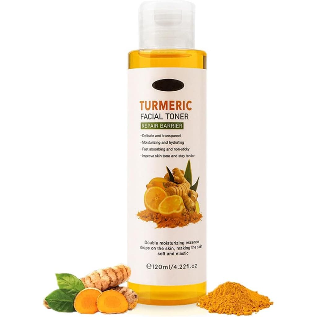 Tônico de Cúrcuma, Hidratação de Longa Duração, Calmante, Uniformiza o Tom da Pele do Rosto, Tônico Facial Hidratante pa