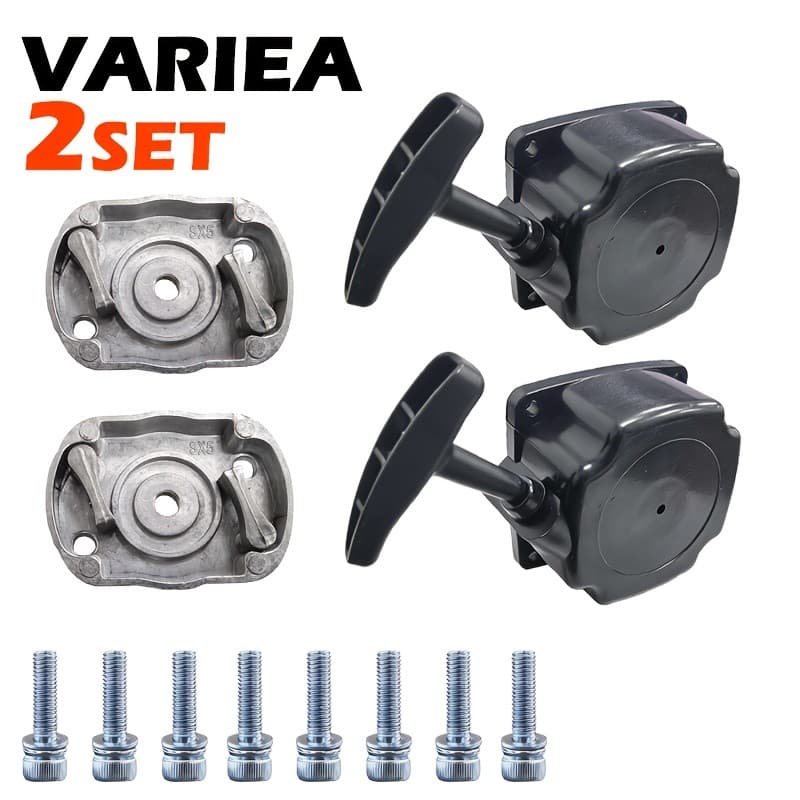 VARIEA-2 Tipo 40-5 Pull Starters de alta qualidade + 2 volantes de garra de zinco duplo, adequados para 40-5, 44-5, TU43