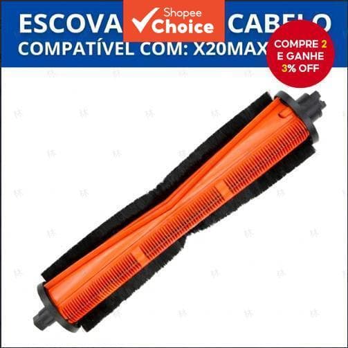 Pente principal para acessórios de robôs aspiradores da Xiaomi X20+ X20 Max, com lâminas para corte de pelos (1