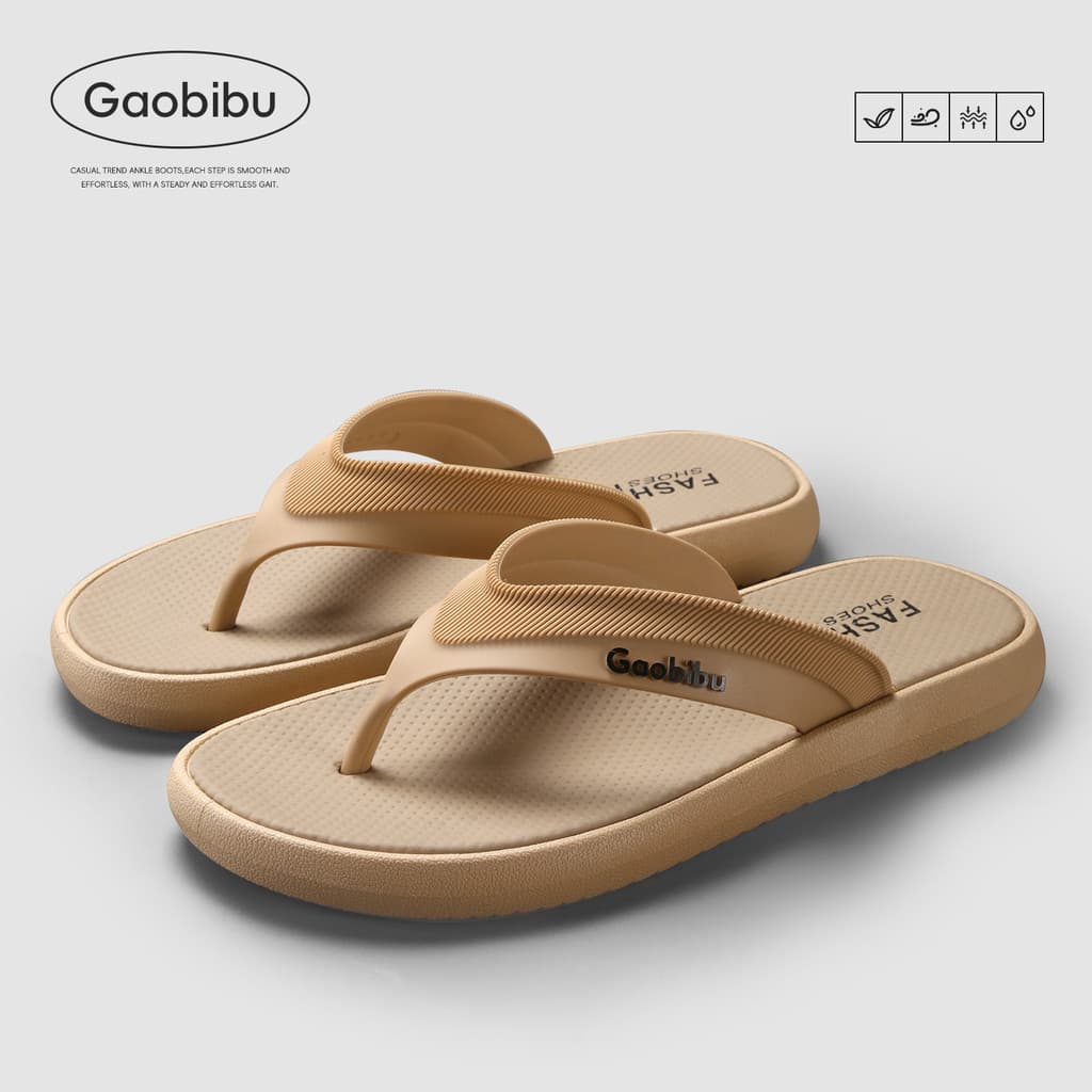 Chinelos masculinos ao ar livre chinelos antiderrapantes sapatos de tamanho grande masculino PVC resistente ao desgaste