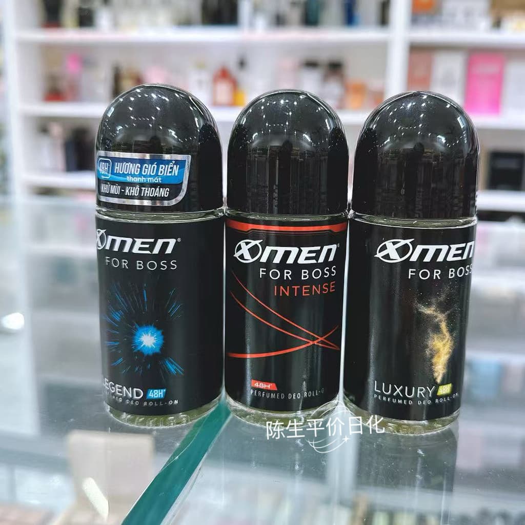 Vietnam Local x-men Loção Antitranspirante Desodorante Fragrância de Longa Duração Perfume Masculino Roll-On 50ml