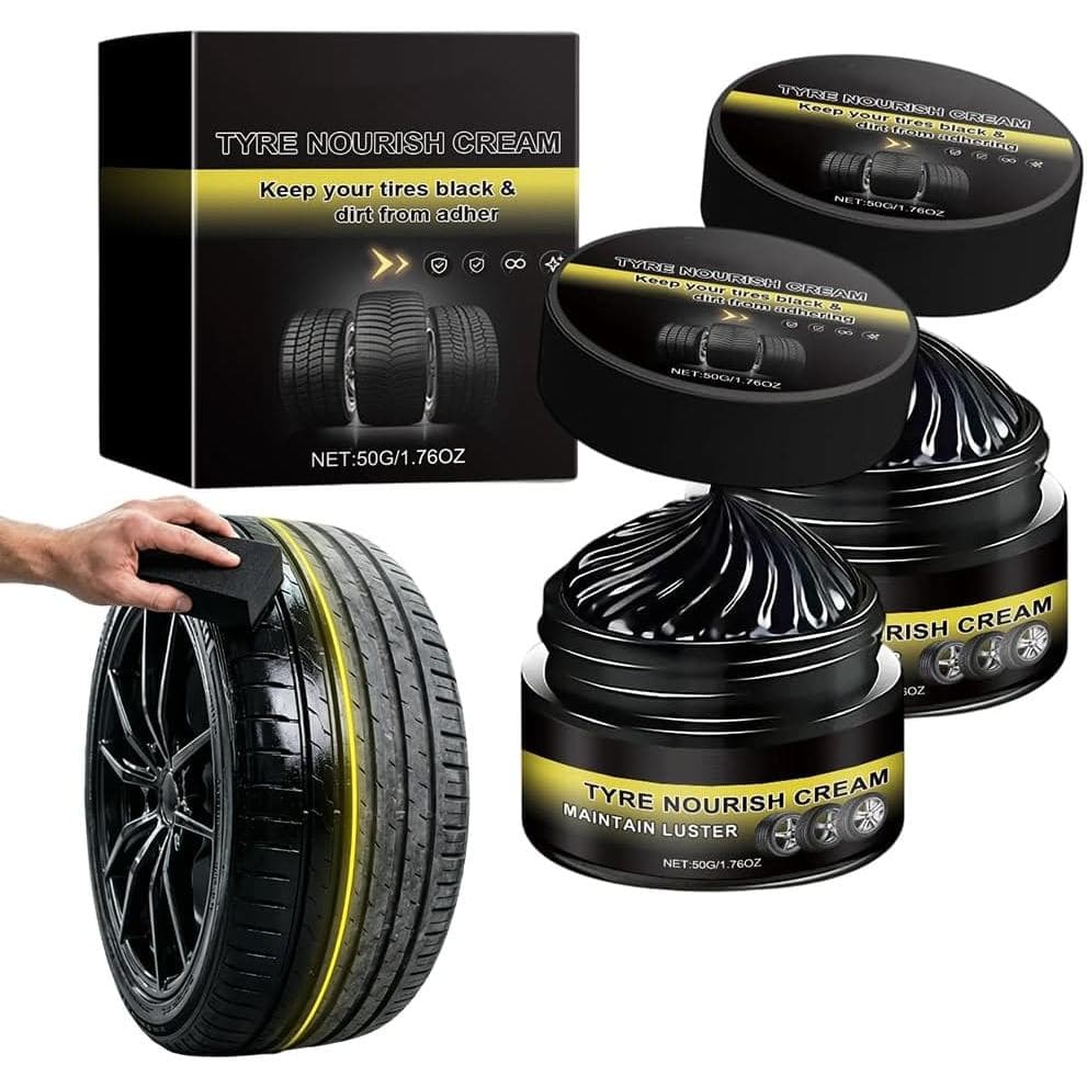 2PACK Agente de Brilho para Pneus, revestimento cerâmico para pneus de carro, realçador de brilho profundo, cera de limp