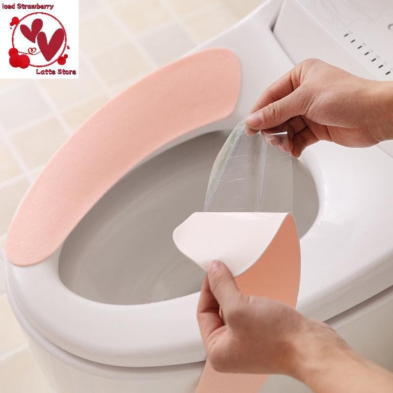 Beautyus 2 Pc/set Universal Capa De Assento Do Toalete Macio Pasta Stiy Almofada Lavável Tampa Banheiro