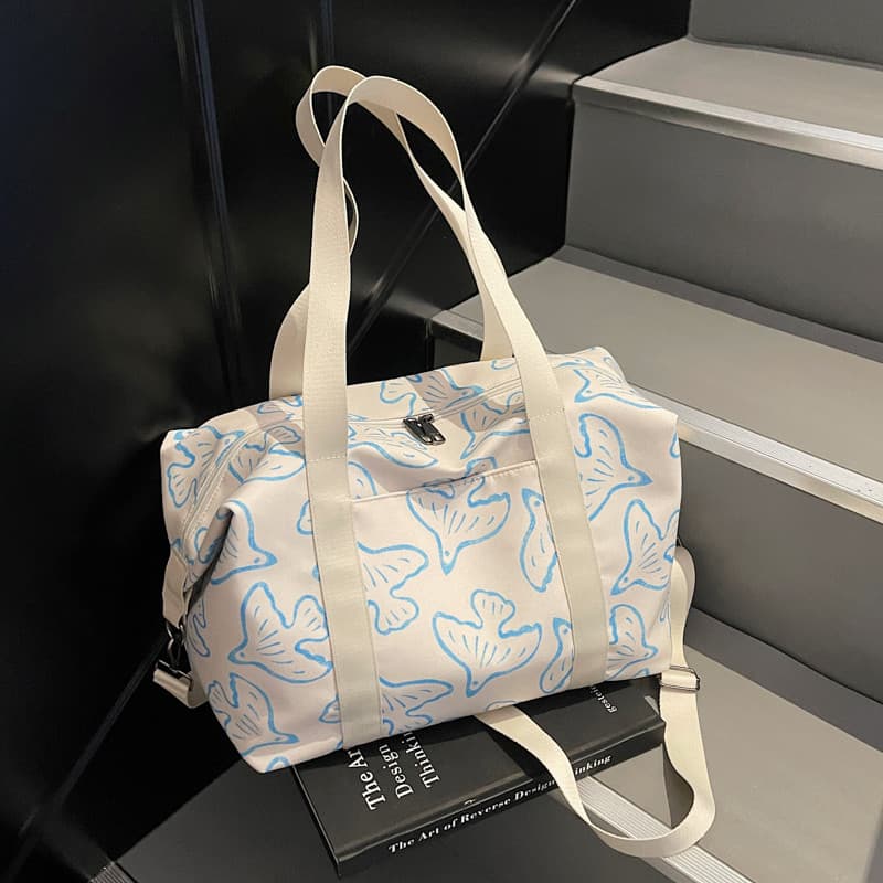 Asuka bolsa de viagem feminina, bolsa de bagagem de viagem de negócios de curta distância, leve, portátil, grande capaci
