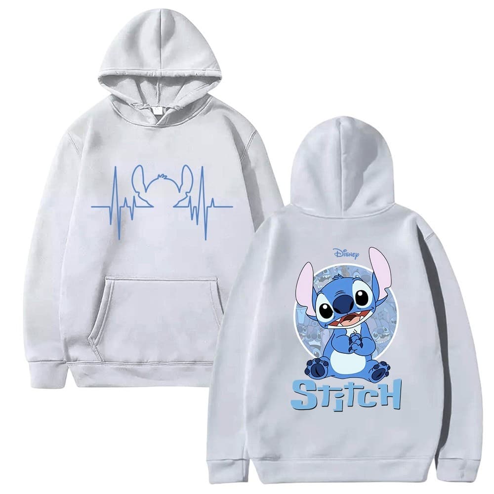 Moletom com Capuz Linha Canguro Disney Stitch inverno 2025