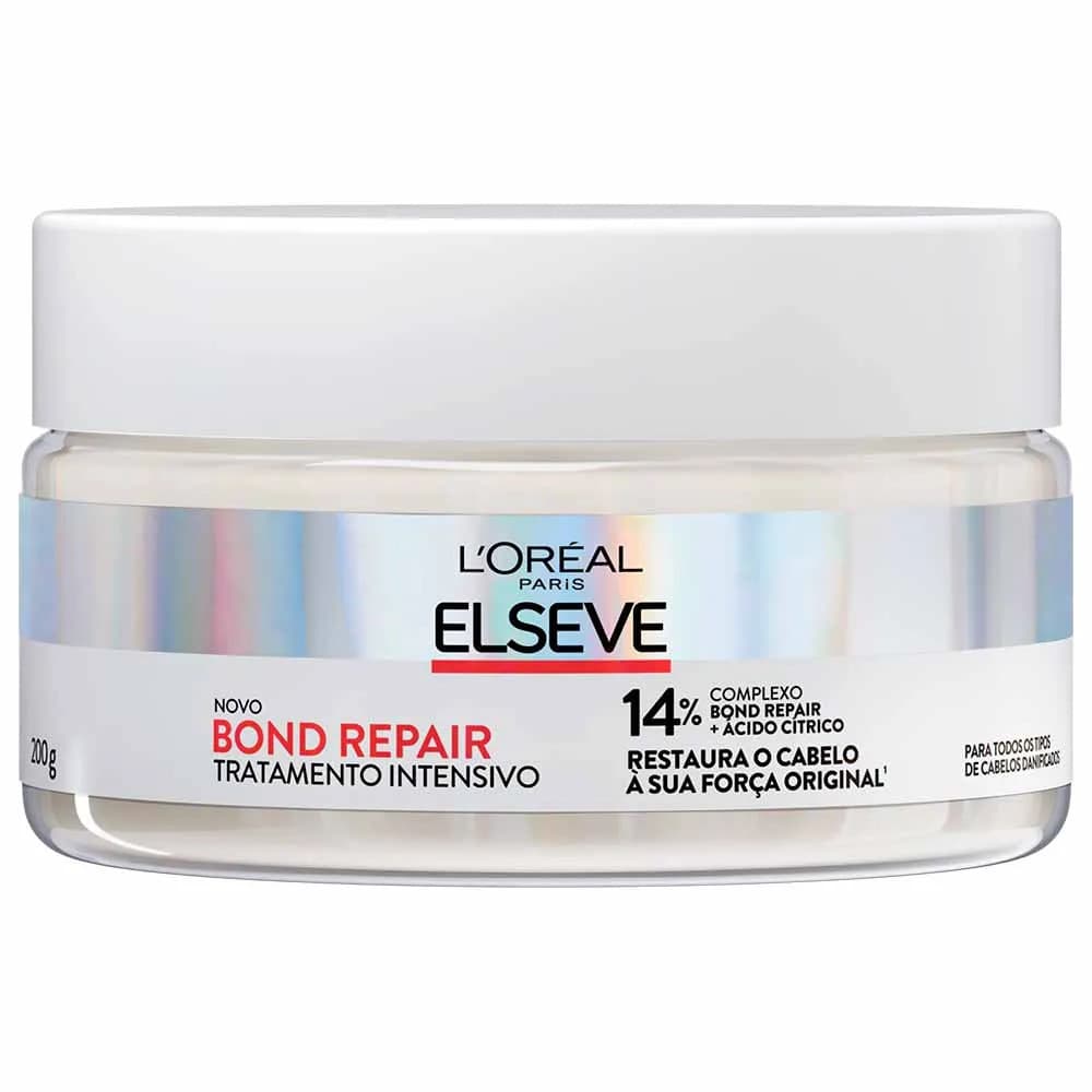 Creme de Tratamento Elseve Bond Repair 200g L'Oréal Paris Reparação Intensa Cabelos Danificados