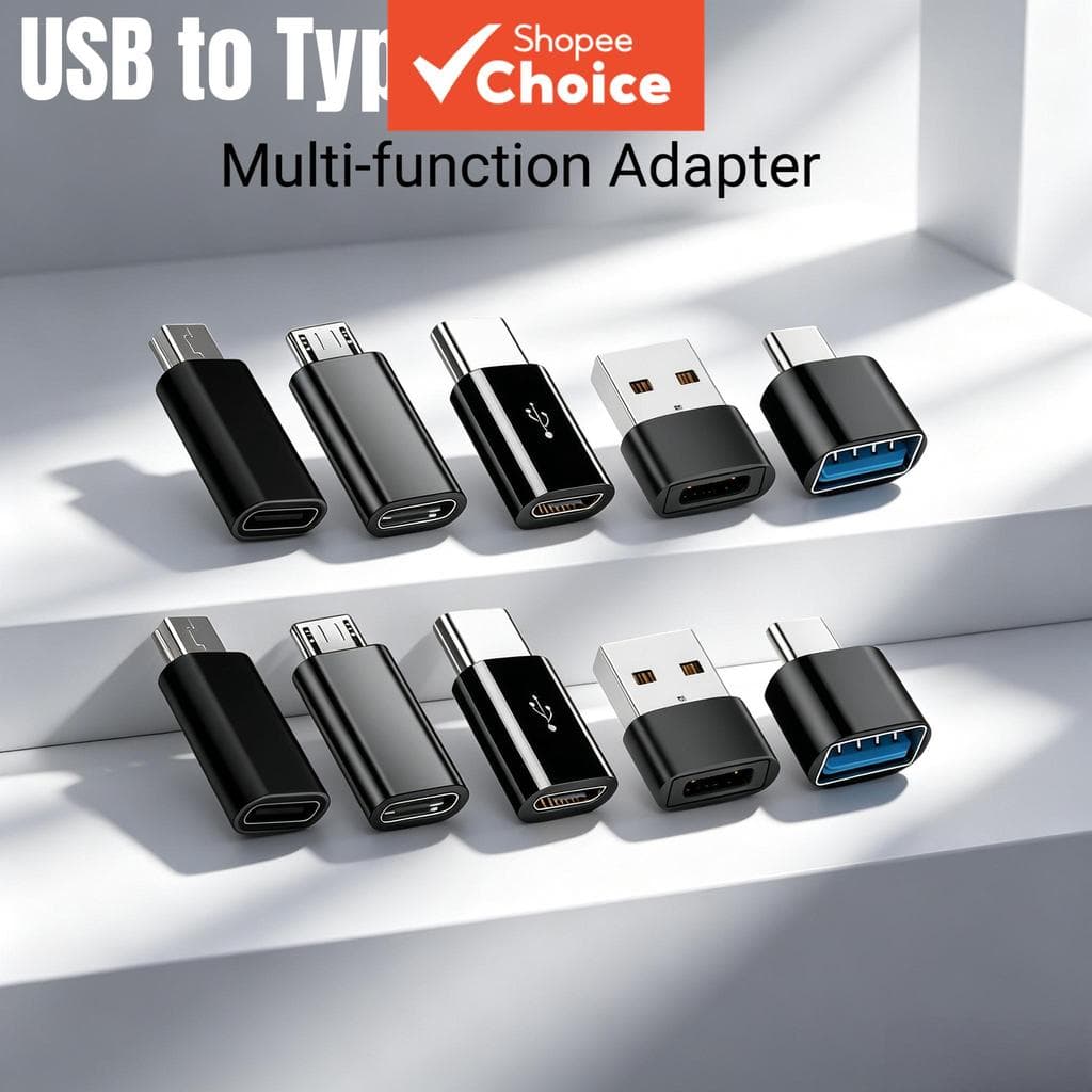Pacote Combinado De Adaptador USB-C Multifuncional Para OTG Micro Mini Adaptadores Telefone PC