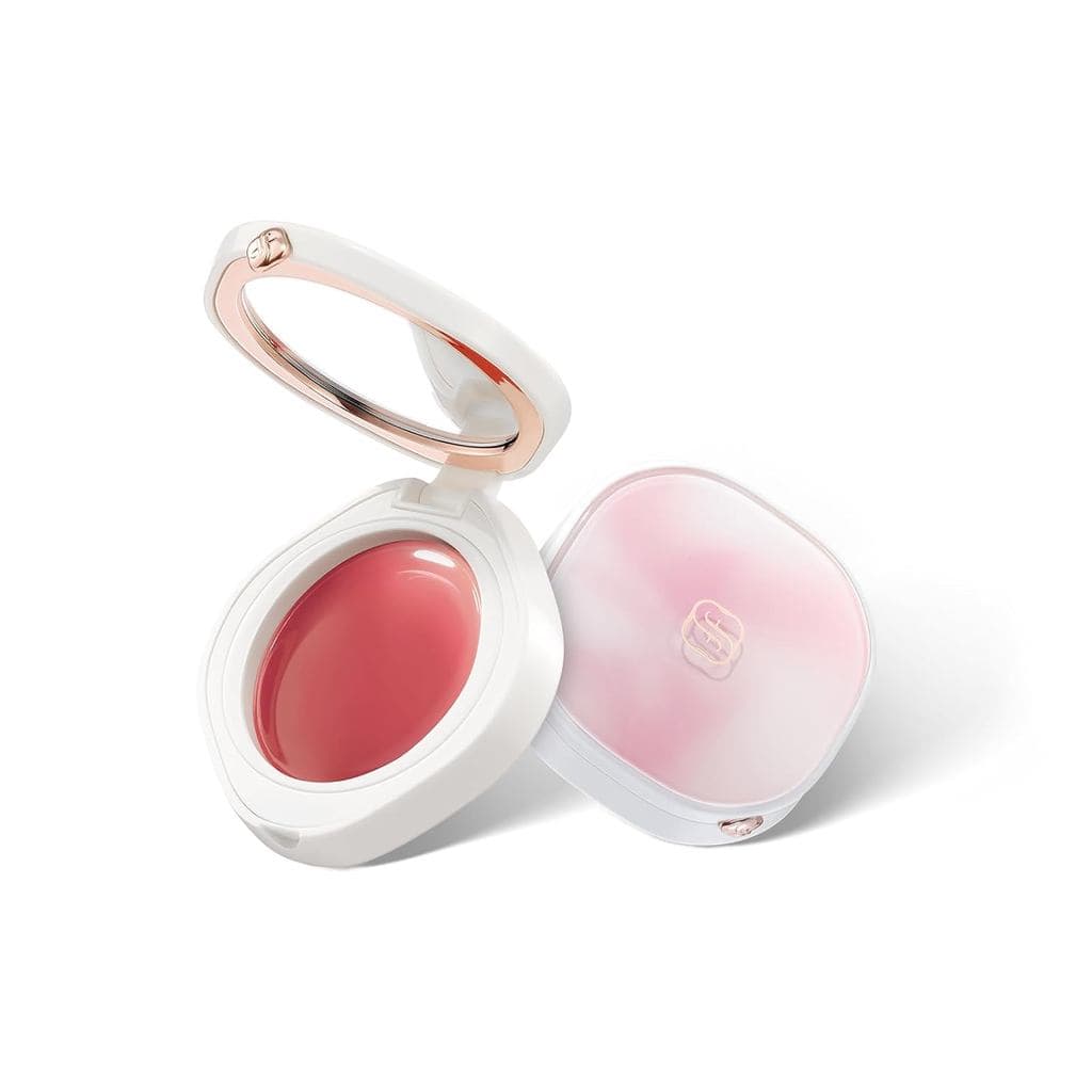 Bálsamo Labial Colorido FLORASIS Dewy Touch, Máscara Labial para Lábios Secos (01 Pêssego Aromático, 1 Unidade)