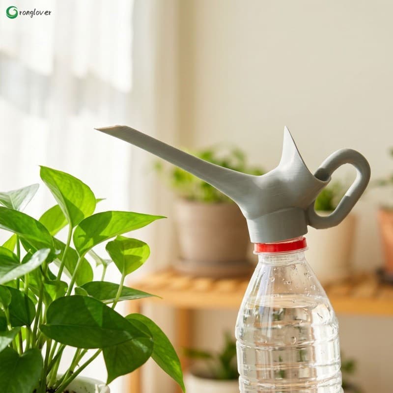 Bocal De Rega De Plástico Impresso Em 3D-Conector De Bico Longo Para Jardinagem De Garrafas