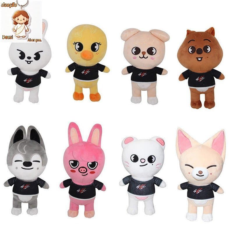 KPOP Stray Kids Skzoo Boneca de peluche Recheado Presentes De Noiva Leeknow Hyunjin Decoração Da Casa Skzoo original