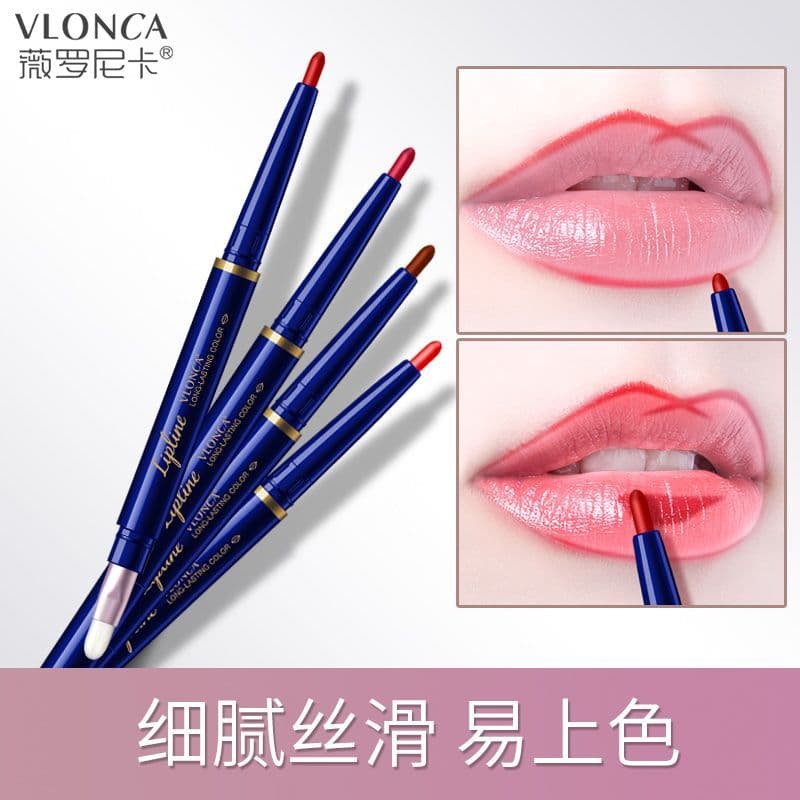 Influenciador mesmo estilo delineador labial automático à prova d'água de longa duração não é fácil de desbotar desenhar