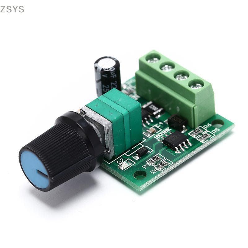 [ZSYS] DC Novo 1.8V 3V 5V 6V 12V 2A Controlador De Velocidade Do Motor De Baixa Tensão PWM DG