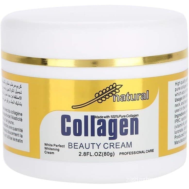 Hidratante Antienvelhecimento Dia e Noite, Contém 100% Colágeno Puro, Creme Facial de 80g, Poderoso Cuidado Facial R7OM