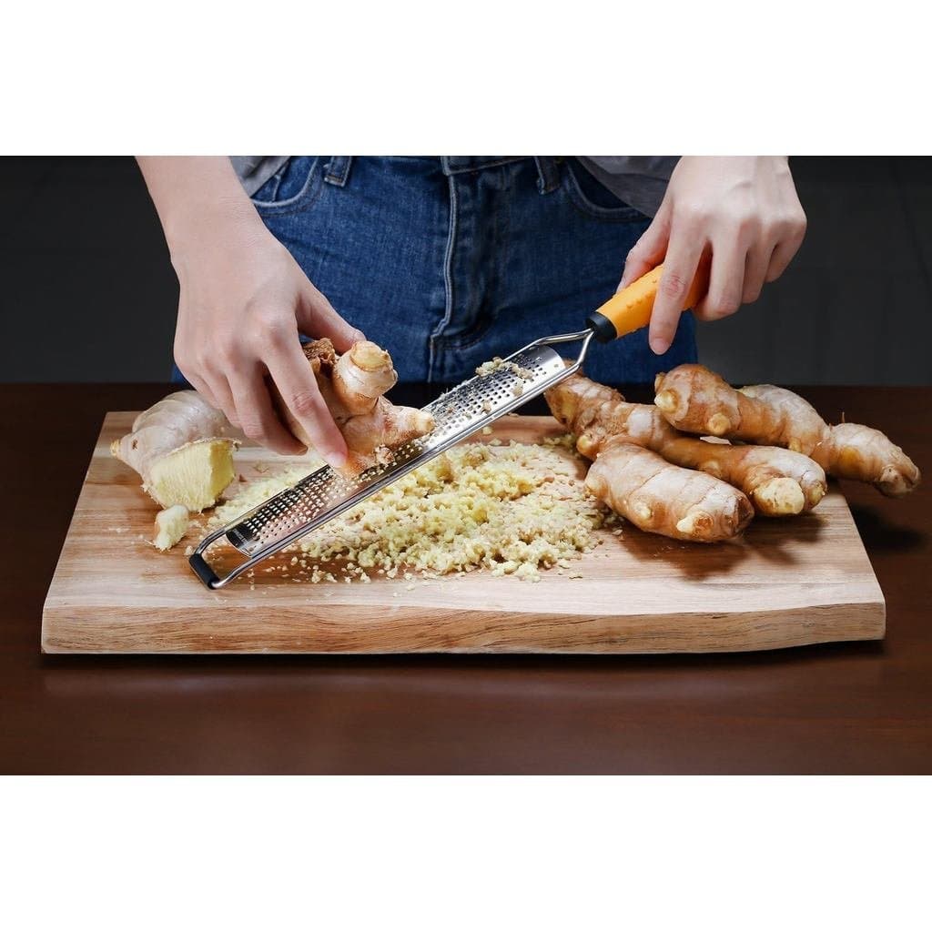 Deiss PRO Ralador de Limão e Ralador de Queijo de Alta Resistência e Ralador de Vegetais - Ralador de Queijo Parmesão, L