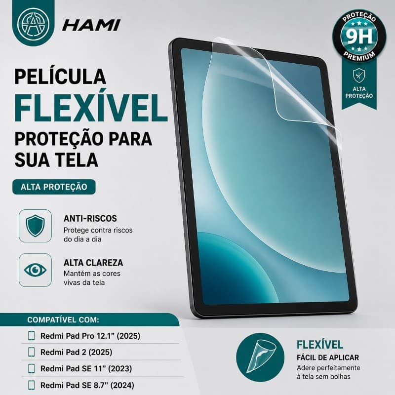 HAMI Película Hidrogel para Tablets Redmi Pad HD Antirriscos