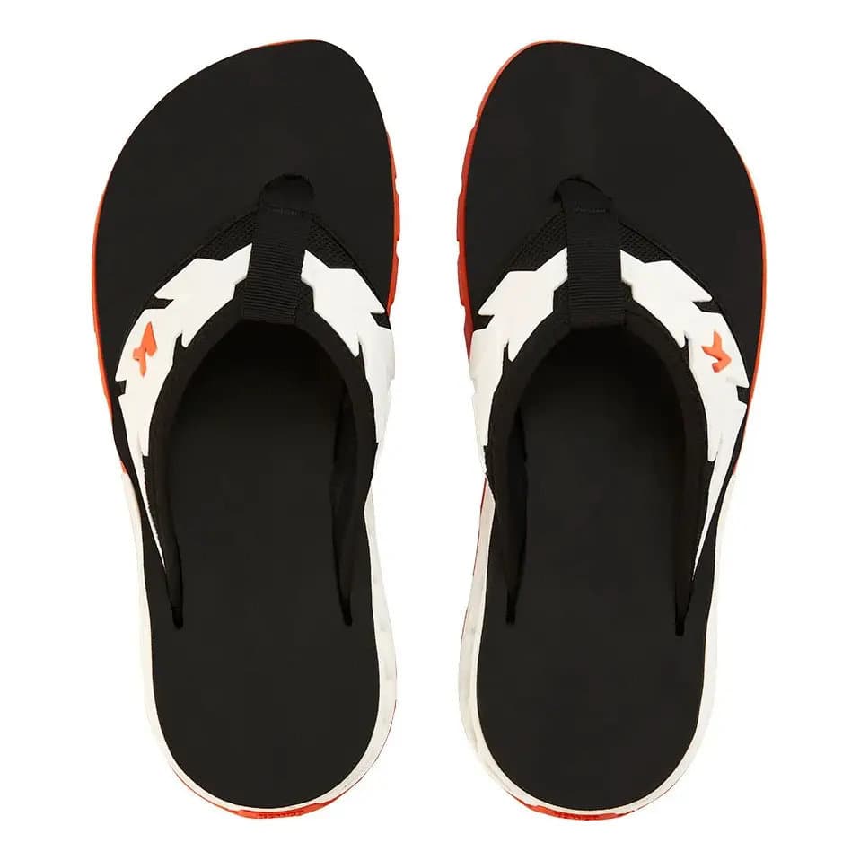 Chinelo Kenner Rakka Ultra Full Force DLM-03 Preto Laranja Branco