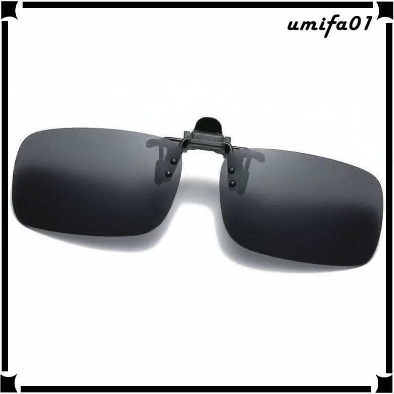 [Umifa] Clipe De Óculos De Sol De Segurança Versátil Flip-up Polarizado Lente Solar Para Homens Condução Noturna Proteçã