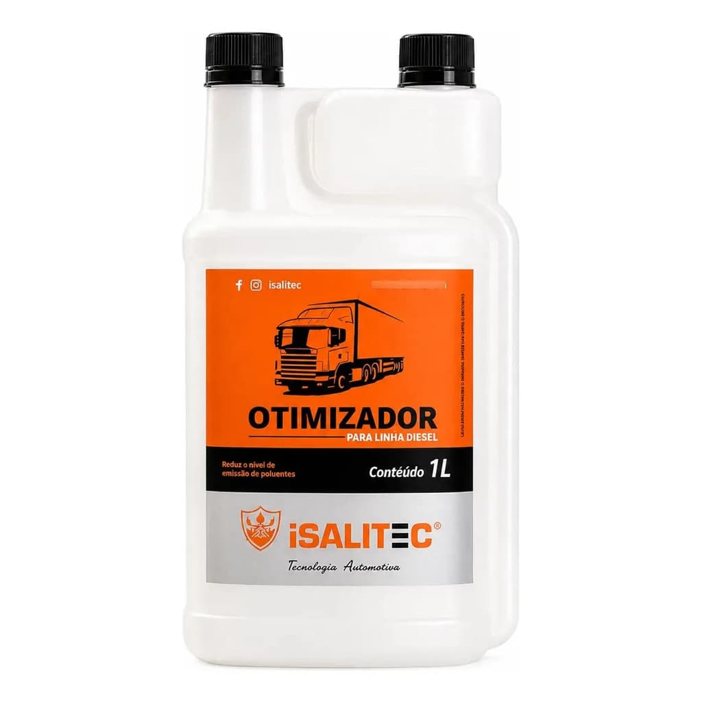 Otimizador De Diesel Limpeza Motor Combustível Isalitec