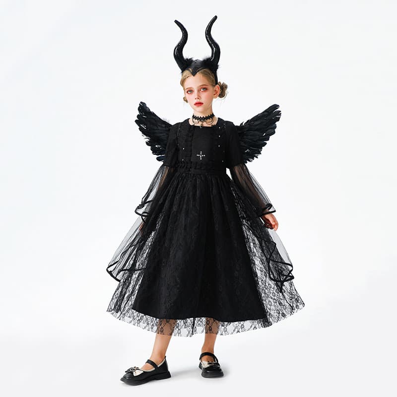 Fantasia infantil de Halloween, fantasia de demônio para dormir, maldição, bruxa, vampiro, elfo, roupas infantis, fantas