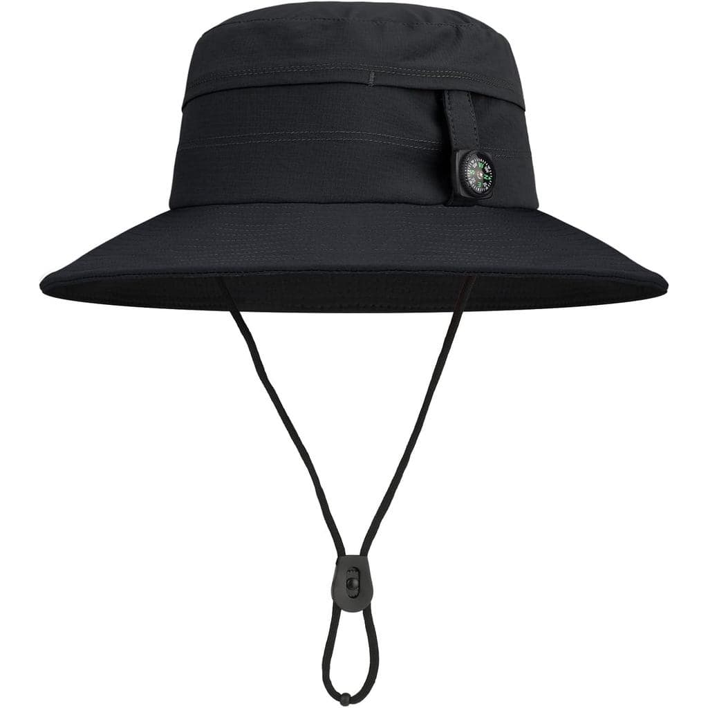 Chapéu de Sol Leve, de Secagem Rápida, Impermeável para Homens e Mulheres, Aba Larga, Proteção UV, Respirável, Dobrável,