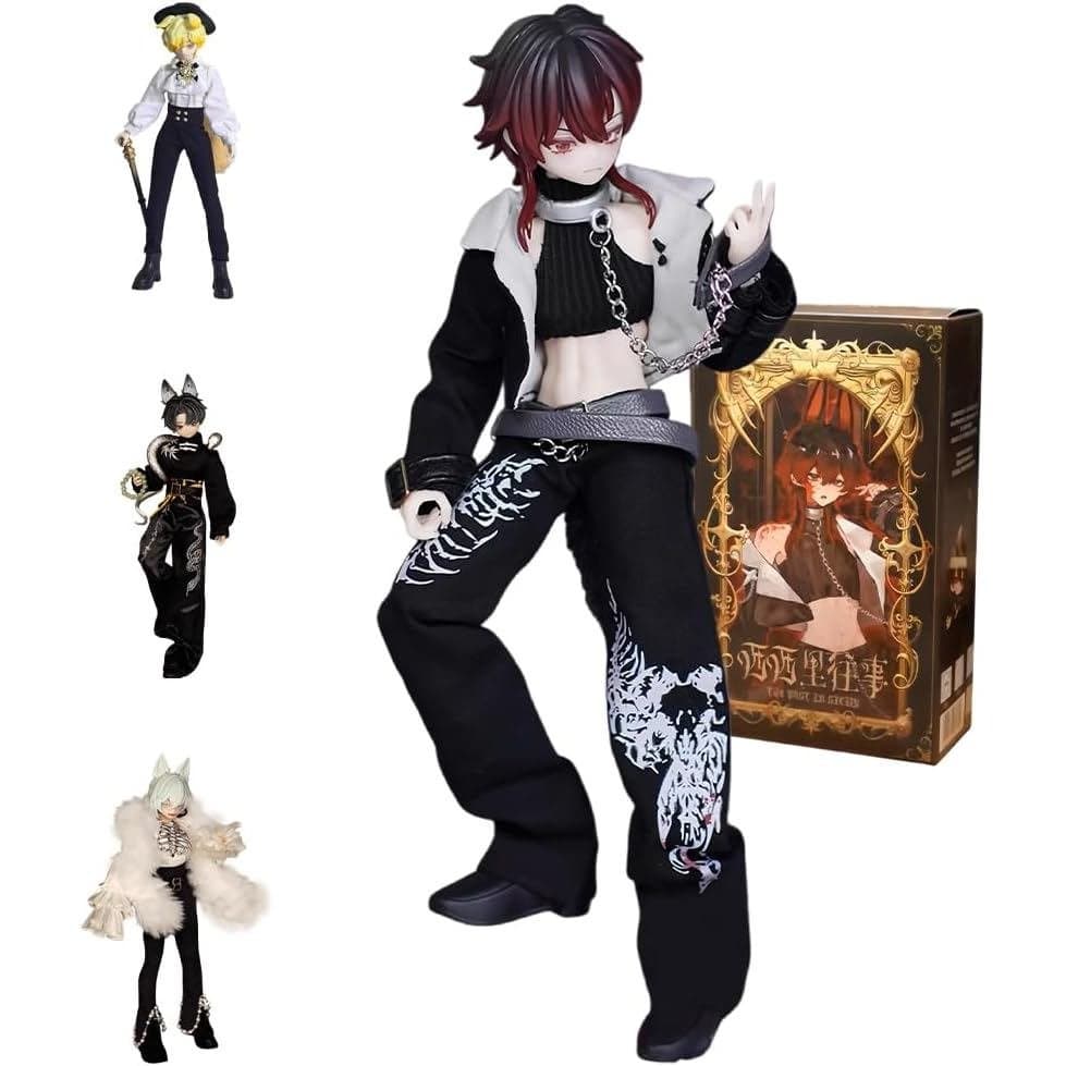 niannyyhouse Figuras BJD Blind Box, Série Memórias da Sicília, Boneca Articulada com Roupas, Figura de Ação Colecionável
