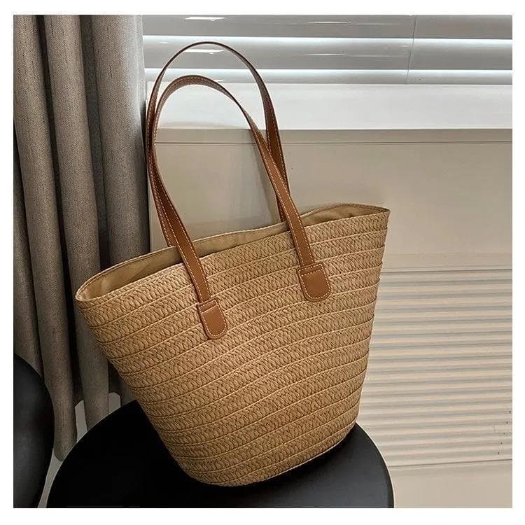 Bolsa de palha Bolsa de ombro incrível