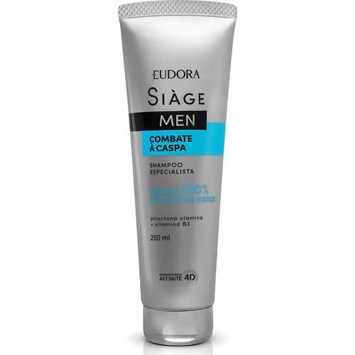 Eudora Siàge Men Shampoo Anticaspa Com Biotecnologia 250ml