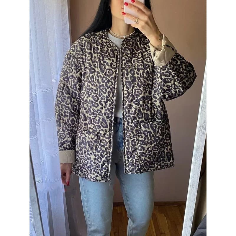 Jaqueta de Inverno Feminina HXAO 2024, Parka Acolchoada, Casaco Feminino de Outono, Jaqueta Acolchoada Quente, Casacos A