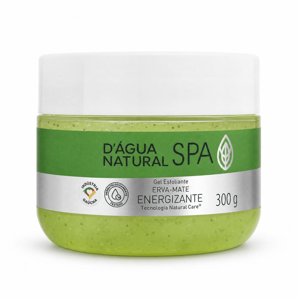 Dagua Natural Gel Esfoliante SPA Erva-Mate Energizante Em 300g