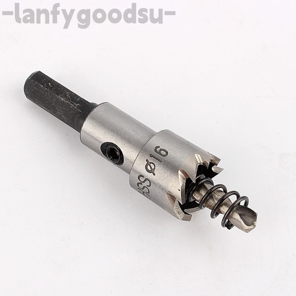 Cortador De Serra De Furo LANFYGOODS , Conjunto De Brocas De Aço De Alta Velocidade De 16 Mm De Diâmetro , Design De Cor